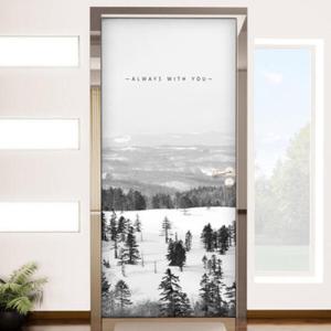 아트박스/꾸밈 im367-설원위에서_현관문시트지