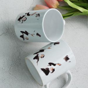 아트박스/꾸밈 if962-디자인머그컵2p-학사모를던지며