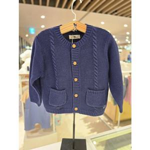 [블루독베이비] 25 FW(NY) 클래식니트가디건(45A1320002) 출산 백일 돌 선물 유아 아가옷 조카 간절기 (45A