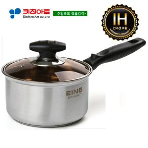 키친아트 아인스(IH) 스테인레스냄비 18CM편수