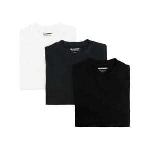 26 SS 질샌더 오가닉 코튼 티셔츠 3팩 세트 J40GC0002JTN254 TP432513972