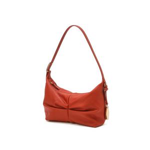 [보우백] 레드 소프트 고트레더 셔링 숄더백 S JABA5E227R2