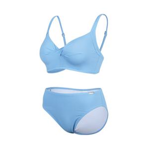 [레노마수영복]여성 셔링 비키니 라이트블루 RN-LS2F304-LB