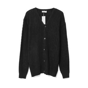 [리빌모아]국산 남녀공용 제니 꽈베기 가디건 FL2-CA-Q042-검정