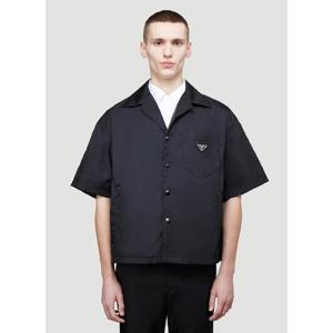26 SS 프라다 남성 Re Nylon 반팔 셔츠 pra0143011blk