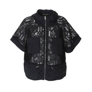 [몬테밀라노]력셔리 후드 반팔 베스트 X5SA3V180