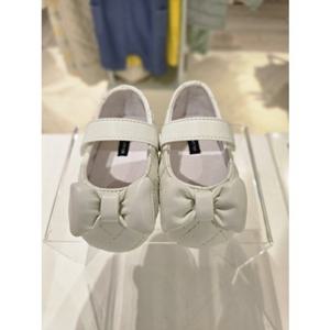 [블루독베이비] 25 FW(IV)퀼팅 리본 보행기 슈즈 (45A1482902) 백일 돌 선물 첫걸음 여아 유아 운동화 구두