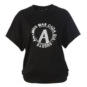 [안지크]스팽글레터링티셔츠 AJ2TS1130