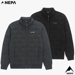 [네파] 남성 스탠넥 튜브 스트레치 경량패딩 구스다운 7K72025