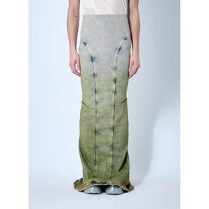 26 SS 몽클레어 남성 Acid Degrade Al Maxi Skirt mcs0355020grn