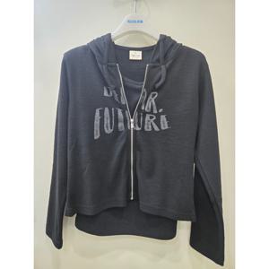 [에꼴리에]나시 세트 후드 집업 점퍼 25QT181_OD