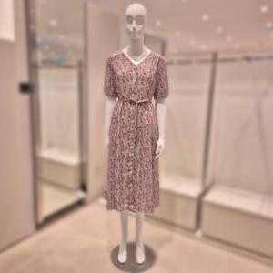 [비지트인뉴욕]로브 롱 프린트 원피스 VB7OP60