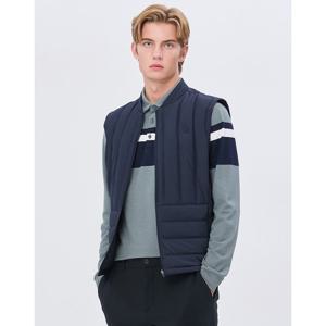 헤지스 골프 남성 24FW 가격인하스테디셀러덕다운 퀼팅 점퍼 베스트 (NAVY) WPJU4D701N3