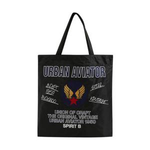 [버커루]공용 아플리케 자수 에코백 B255AB010P