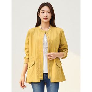 [조이너스]셔링 소매 집업 점퍼_JAAU4-UGJ050