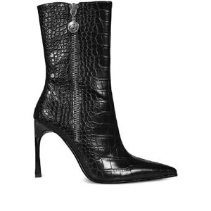 26 SS 베르사체진스꾸뛰르 크로커다일 이펙트 포인티트 토 앵클 부츠 75VA3S23ZS895 TP442018830