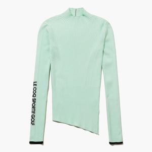 [르꼬끄골프] 여성 베이직 골지 스웨터 (GQ322LKP81)