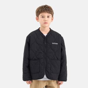 [본사][아웃도어프로덕츠키즈]웨이브 퀼팅 패딩 점퍼 (블랙) OD253OPJ04_BLK