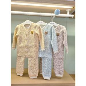 [압소바] [백일 돌선물] (아기유아내복) 우블브 코튼모달 내의 3종택1 (A2D103Q1)