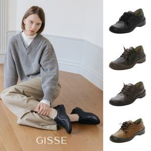 [지쎄공식몰] 천연가죽 여성수제화 타르 로퍼 스니커즈 GIS-46266