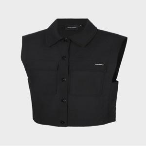 [와이드앵글]CO 자카드 퀼팅 베스트 LWWU24671