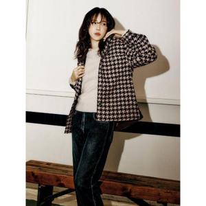 올리비아로렌 sh06 체크 아우터형 체크 VVBNL4W9271