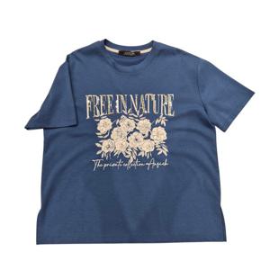 [안지크]스팽글플라워티셔츠 AJ2TS54140