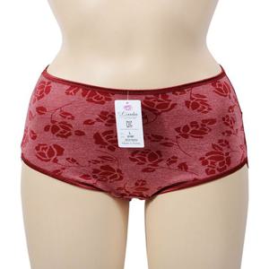 장미무늬 매혹적인 편안하고 부드러운 여성 맥시팬티