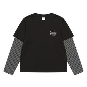 에꼴리에 HC14 레이어드 소매 라운드 티셔츠 25QT451