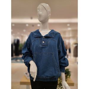 [포커스]MARIO포커스 후드데님  티셔츠 FF3H7TS01079