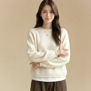 [예쎄][예쎄] 라그랑 라운드넥 오버핏 니트(S4FKN044A)