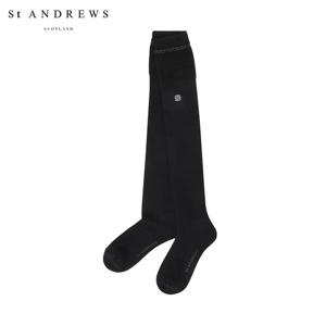 [세인트앤드류스] 여성 별 심볼 부클 논슬립 니삭스 821E3SC260_BK