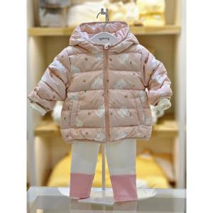 아가방 세이브존02 핑크 토끼경량점퍼 02s755008