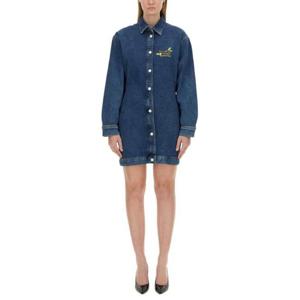 모스키노 데님 원피스 04048223 1282 Blue
