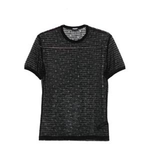 26 SS 디스퀘어드2 로고 프린트 메시 티셔츠 D9M3L5750001 TP442194787