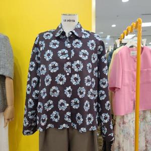 르피타 DP01 꽃프린트  셔츠 L253BSH963