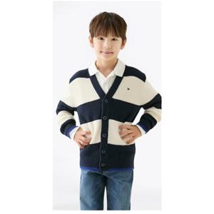 [타미힐피거칠드런] 릴랙스 스트라이프 가디건 T42F6WCD060BT1
