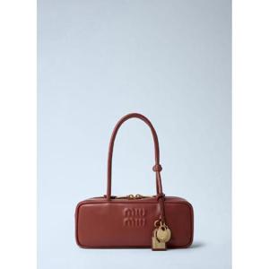 26 SS 미우미우 여성 보 가죽 핸드백 miu0262114brn