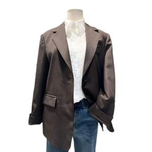 [나인스텝]뒷판 단추 포인트 중기장 자켓N25NJ5308