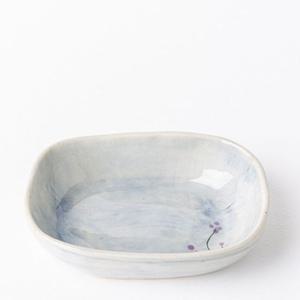 이천도자기 수묵 높은 타원 찬기 2호 13.5cm 찬기 반찬접시 반찬그릇 반찬기 그릇 접시 반찬용접시 한식접