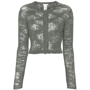 아크네 골지 세미 시스루 가디건 A60515