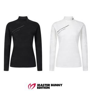 [마스터바니에디션] (421E3TI205) 여성 체크 카모 사선 로고 티셔츠