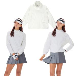 볼빅 여성 골프 져지 배색 아노락 VLWBP901_OW_KD