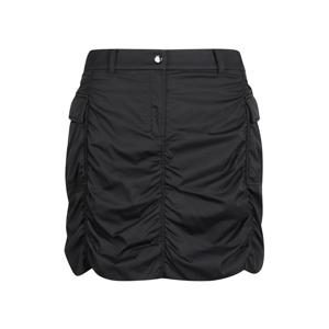 [핑] 여성 셔링 아웃포켓 큐롯 스커트 121E3PC283BK