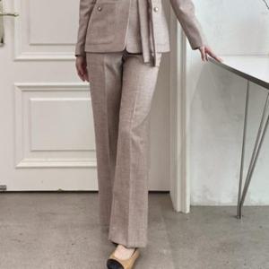 [다잇템][다잇템] 여성 편한 H라인 모직 레이온 슬랙스_22887897