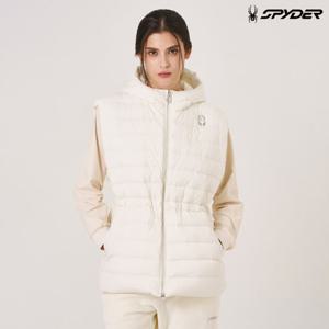 [스파이더] 여성 미드 다운 베스트 SPKWCNDV351WIVY