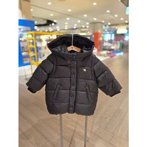 [블루독베이비] 25 FW(블랙)심플 덕다운 점퍼 (45C1411407)오리털 백일 돌 선물 조카 유아 아우터 아가옷