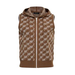 [와이드앵글]여성 CO 변형 패턴 후드 풀집 베스트 L  WWU25K71E3