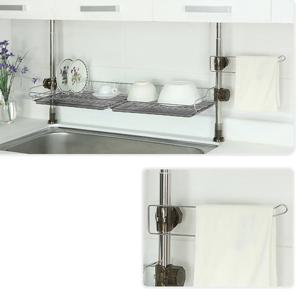 MAGICCLEAN 리빙나이스 기둥식 씽크선반 800 1단