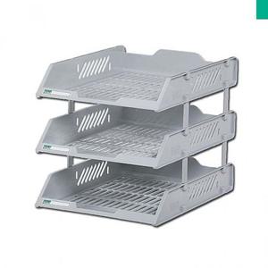 중앙브레인 3단 서류함 CA601 오피스 사무용품 서류함 사무용품 수납박스 오피스용품